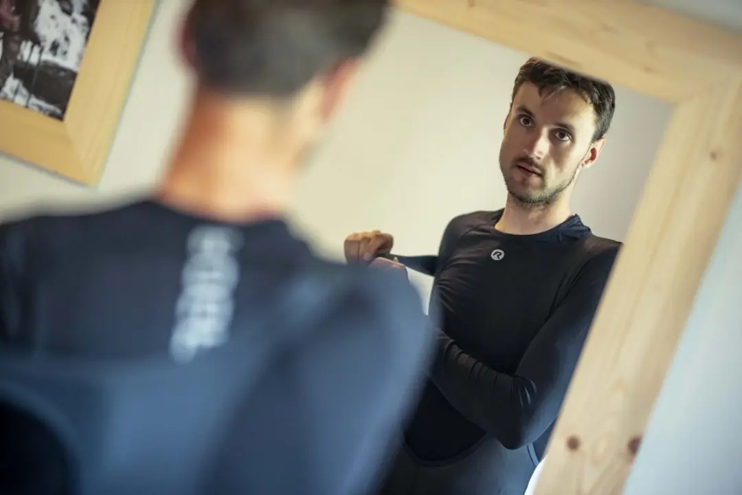 Rogelli Essential Ondershirt Lange Mouw Zwart L/XL