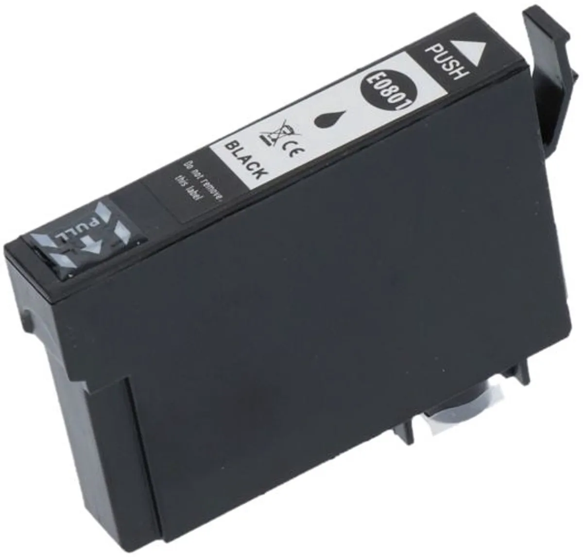 PrintAbout Inktcartridge T0801 Zwart - 13ml - Epson