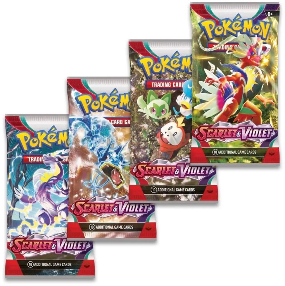 Pokémon Scarlet & Violet Booster - TCG Kaarten 10 Stuks
