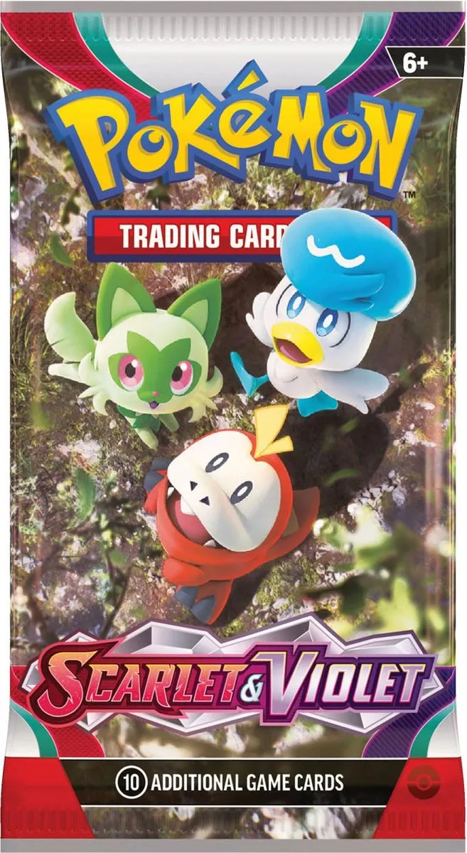Pokémon Scarlet & Violet Booster - TCG Kaarten 10 Stuks