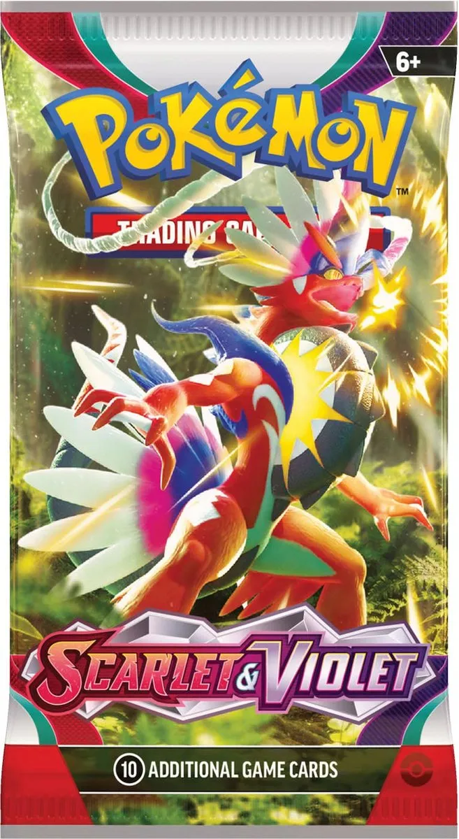 Pokémon Scarlet & Violet Booster - TCG Kaarten 10 Stuks