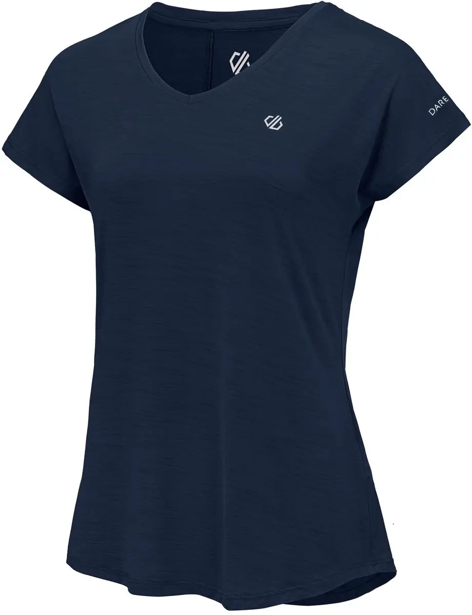 Dare 2b Waarzame T-shirt Vrouwen - Maat 40 - Blauw - afbeelding 6 van 6