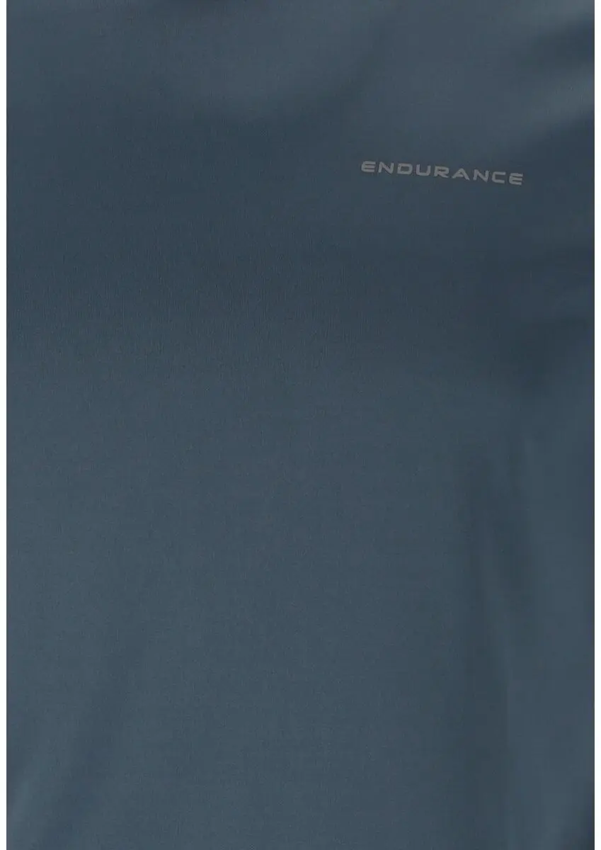 ENDURANCE Dipose Fitness Shirt Heren Short Sleeve Orion Blue S