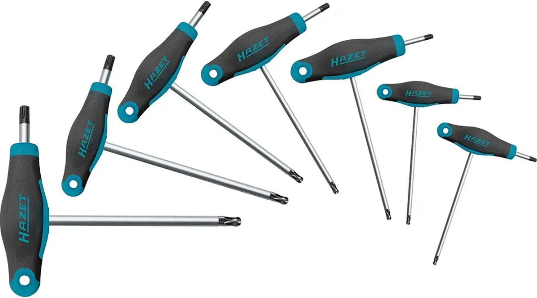 Hazet Torx T-handgreep Schroevendraaierset 7-delig