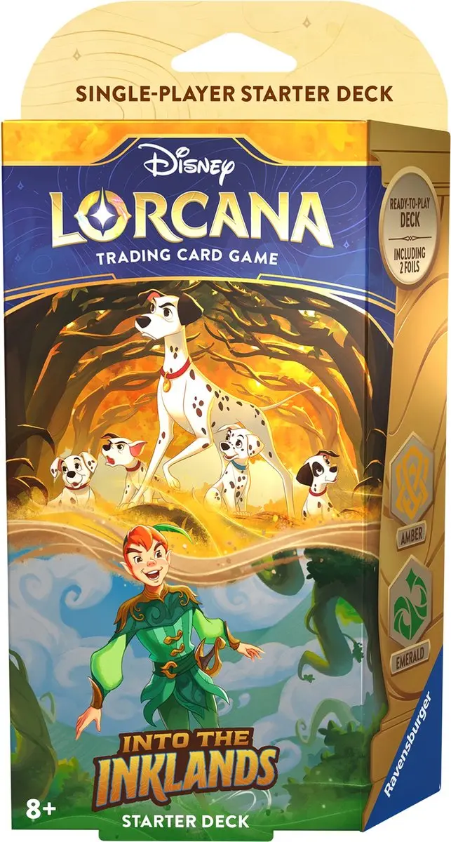 Disney Lorcana TCG Into the Inklands Starter Deck Display 8 Stuks