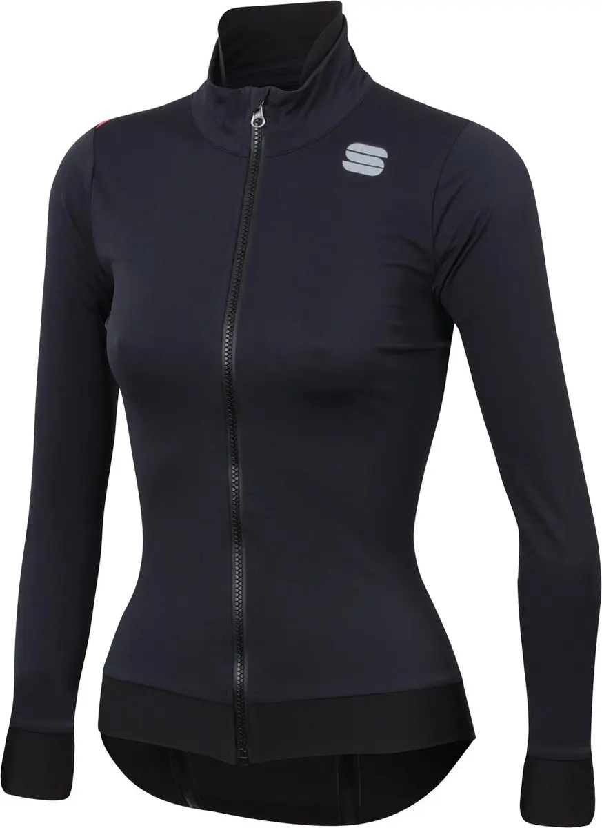 Sportful Fietsjack waterafstotend Dames Zwart / Fiandre Pro Medium W Jacket-Blac