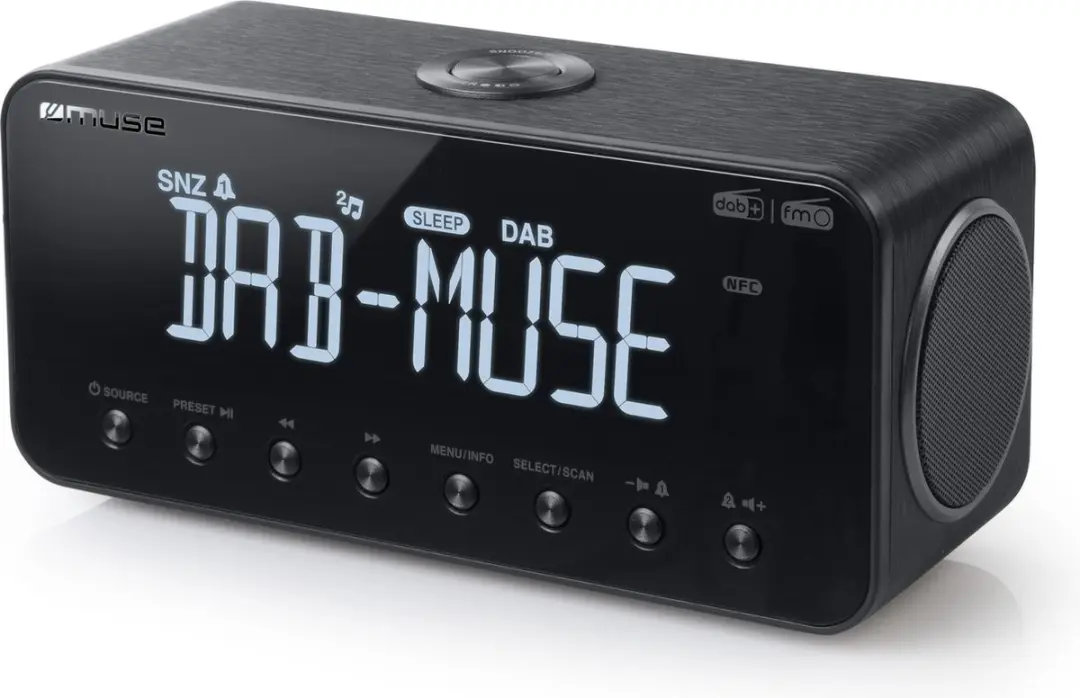 Muse M-196DBT DAB+ Wekkerradio