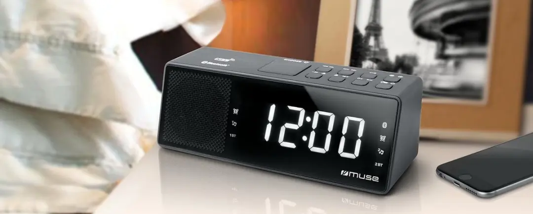 Muse M-172DBT Digitale Wekkerradio - DAB+/FM/Bluetooth