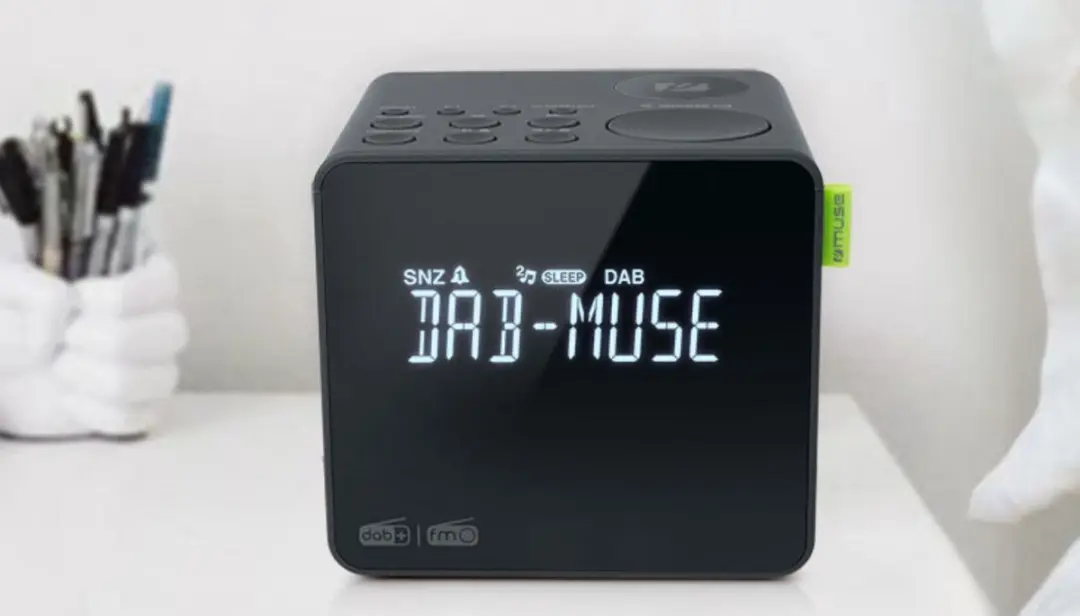 Muse M-187CDB DAB+ Digitale Wekkerradio - Zwart