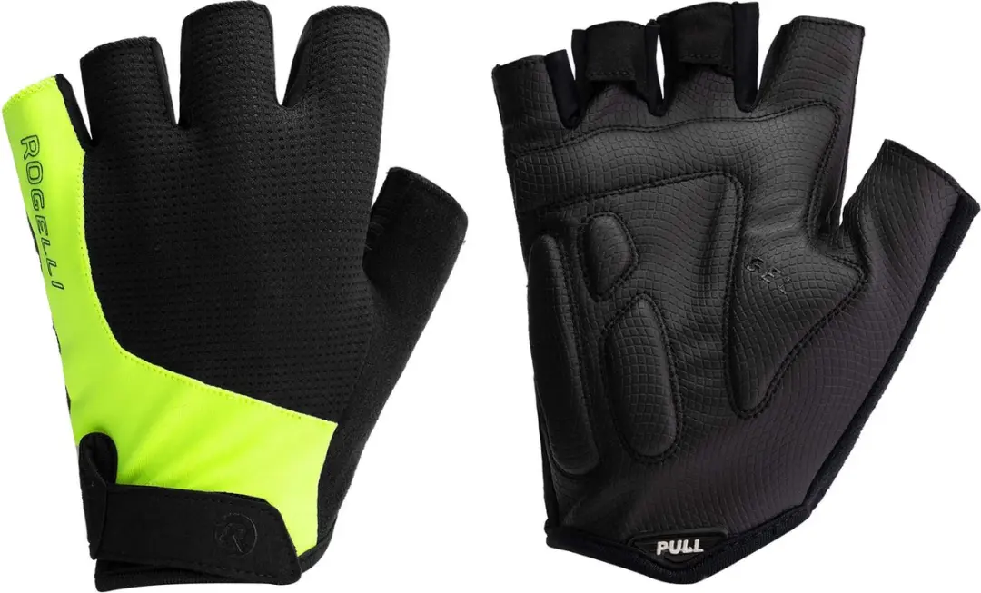 Rogelli Essential Heren Fietshandschoenen - Fluor - L