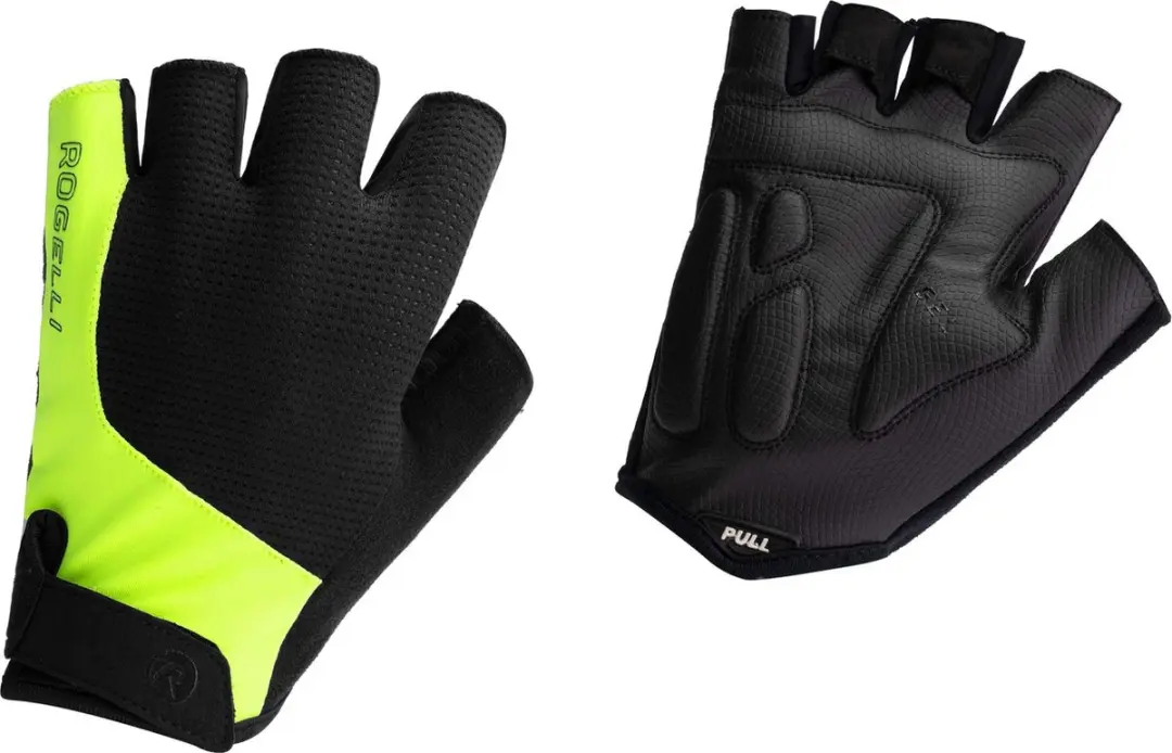 Rogelli Essential Heren Fietshandschoenen - Fluor - L