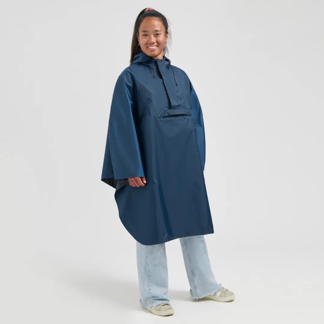 Rogelli Commuter Core Regenponcho - Blauw
