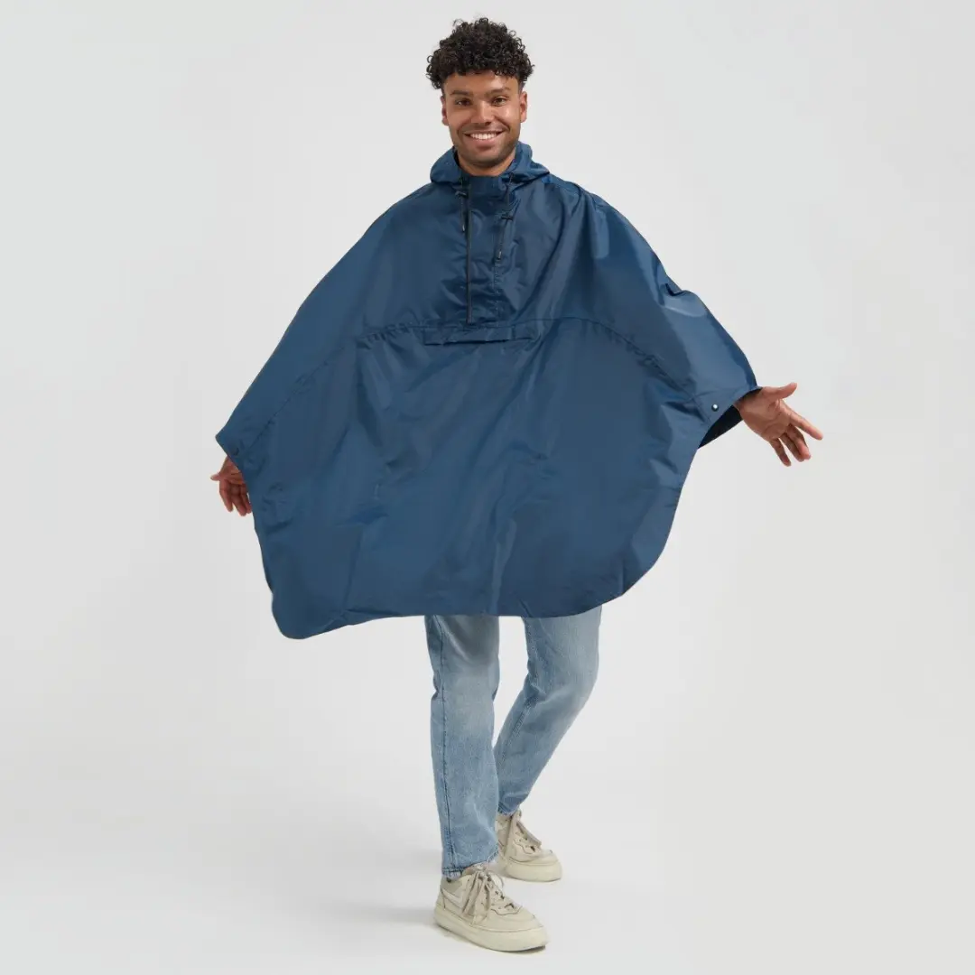 Rogelli Commuter Core Regenponcho - Blauw