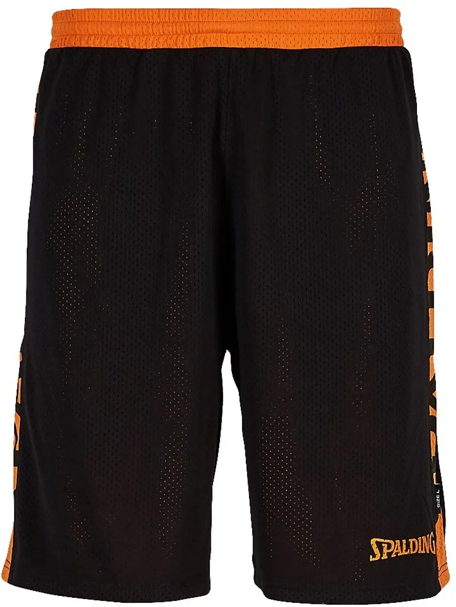 Essential Reversible Short Zwart/Oranje