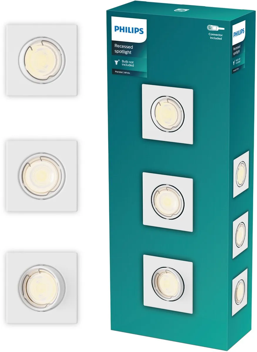 Philips Peridot Inbouwspot GU10