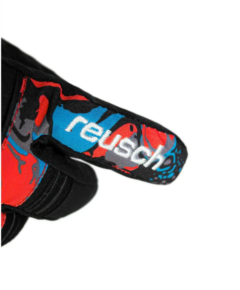 Reusch Kondor R-TEX XT Kinderskihandschoenen - 4 - Helder Rood/Toekomstig Blauw - afbeelding 4 van 6