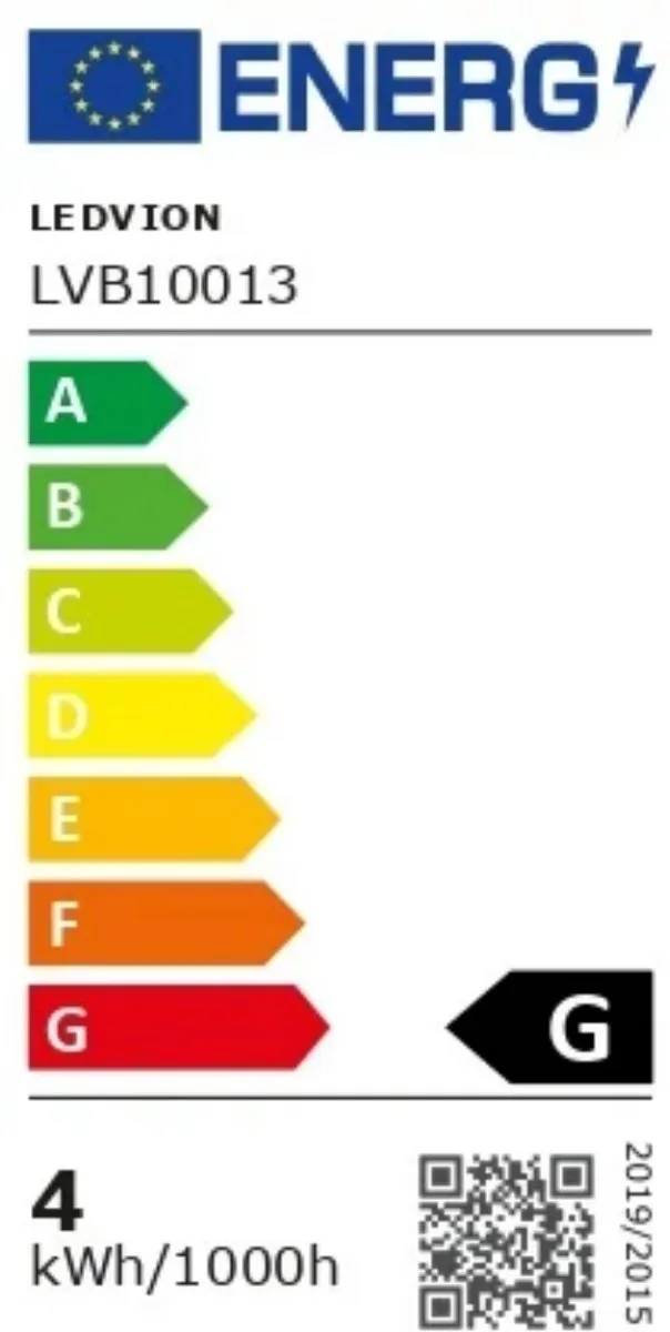 LEDVION E27 LED Lamp 4.5W - 2300K - Helder