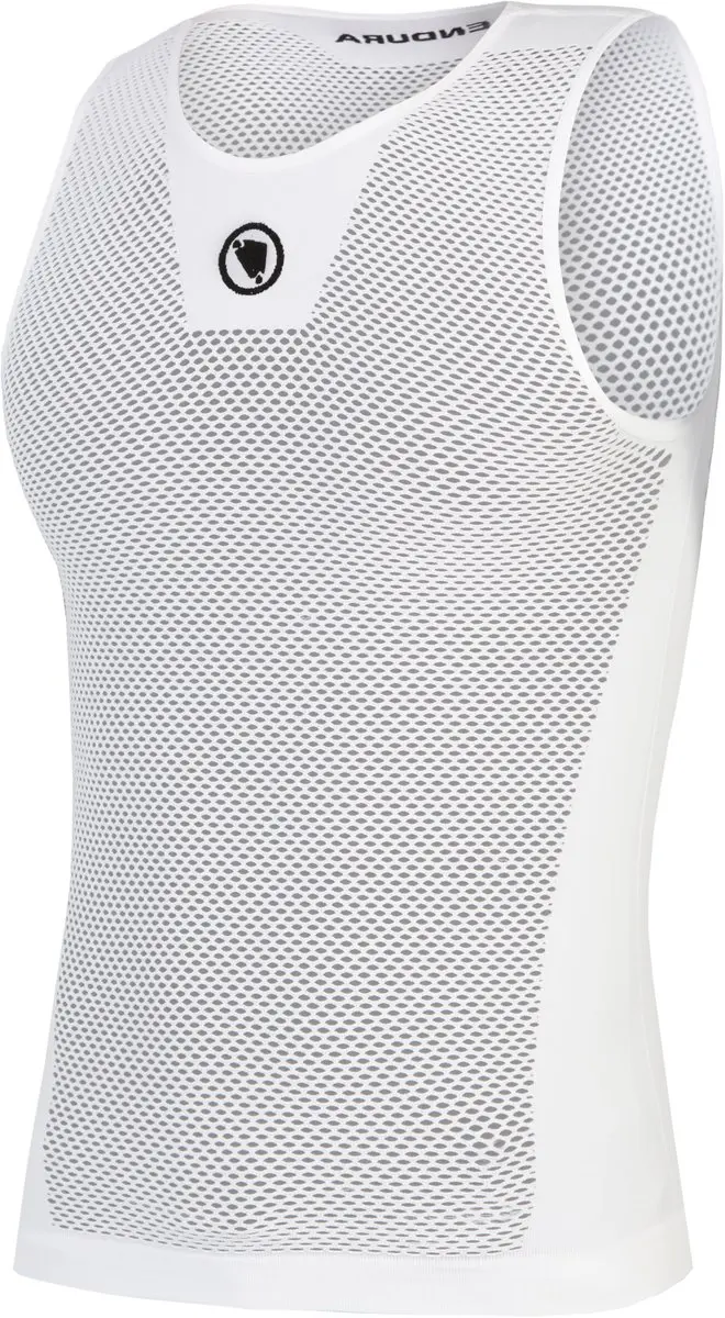 Endura Fishnet Mouwloos Basislaag Wit L-XL Man