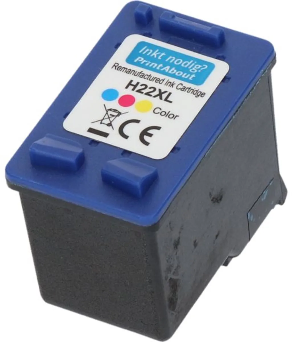 PrintAbout HP 22 C9352AE Inktcartridge 3-kleuren - 23ml
