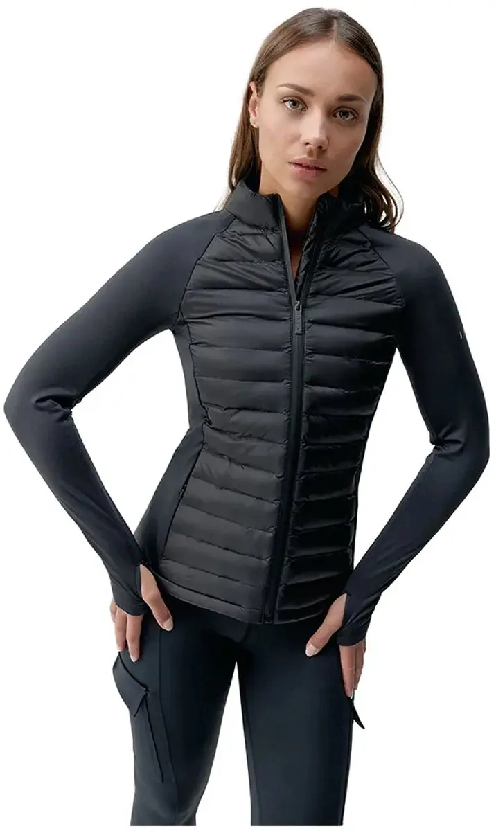 Born Living Yoga Zuri Jas - Zwart XL - afbeelding 5 van 6