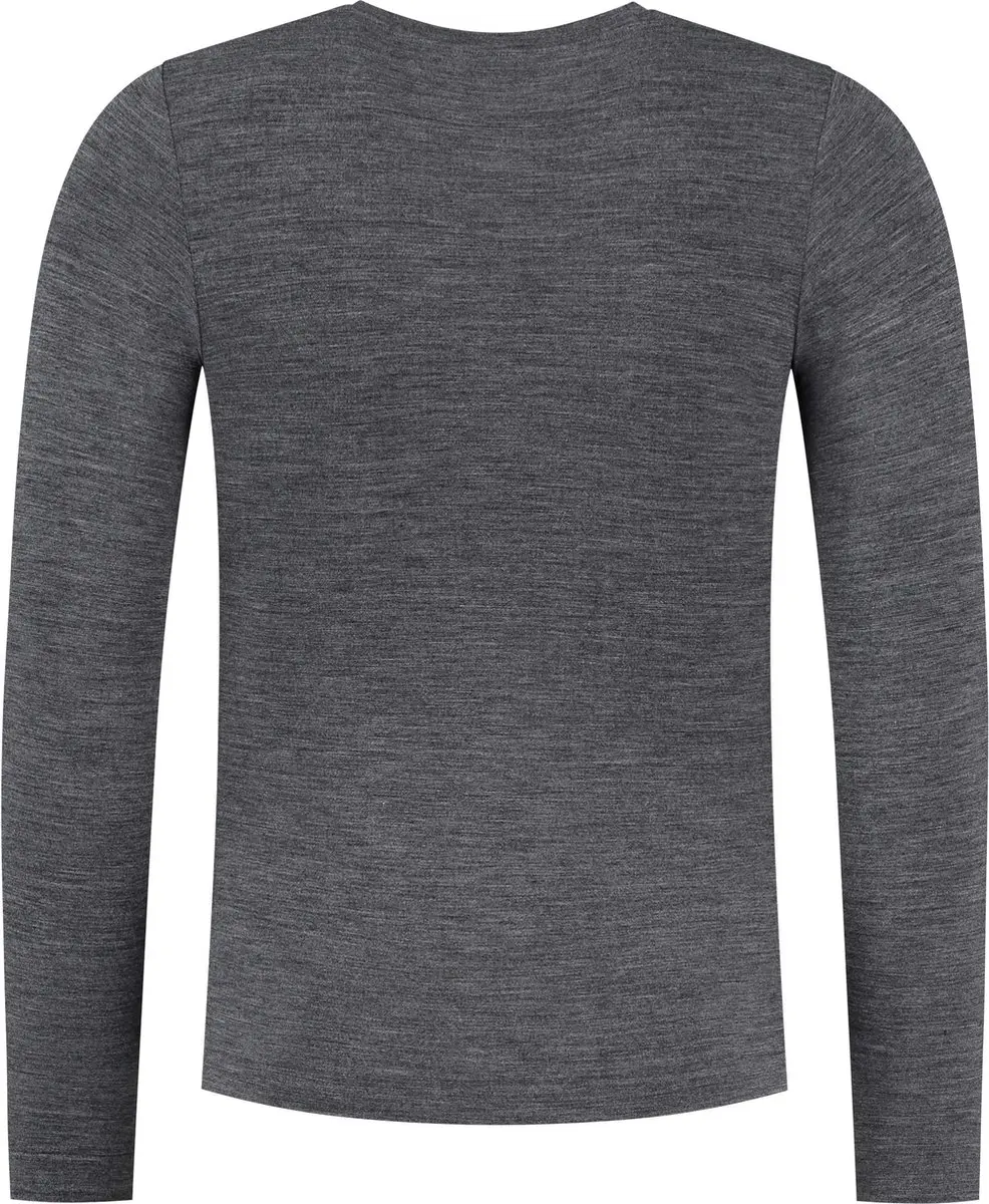 Rogelli Merino Ondershirt Lange Mouw - Antraciet - afbeelding 3 van 6
