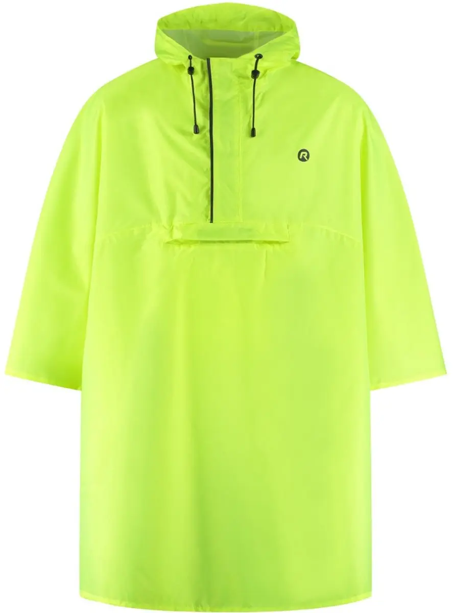 Rogelli Commuter Core Dames en Heren Fiets Regenponcho - Fluor