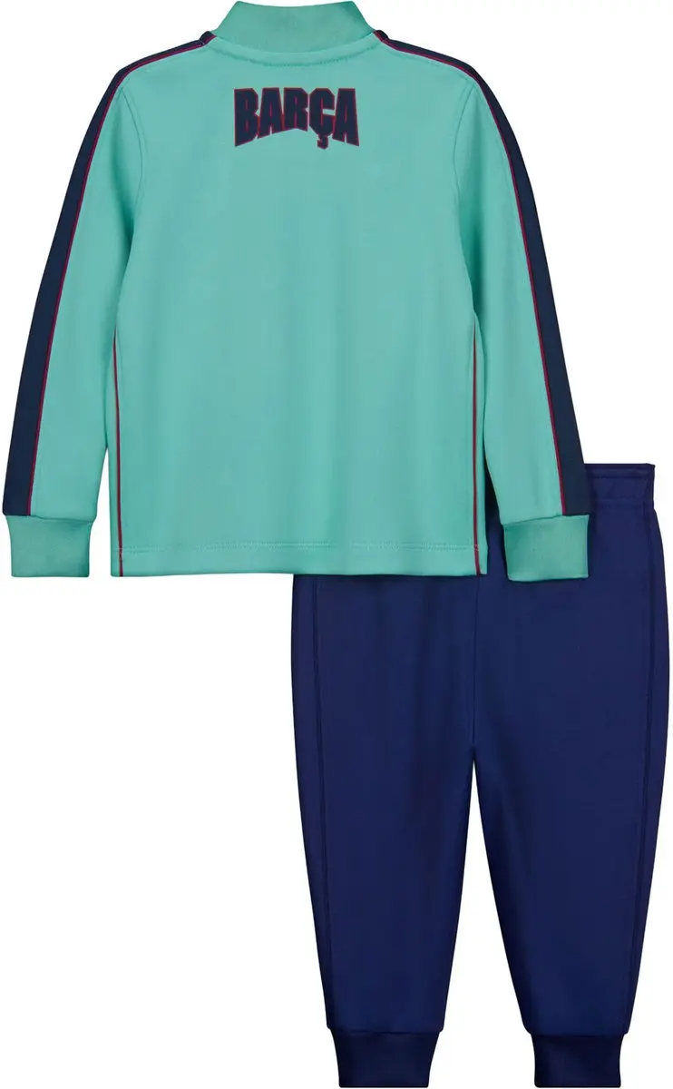 Nike FC Barcelona Strike Trainingspak Baby - Licht Turquoise/Donkerblauw - afbeelding 5 van 6
