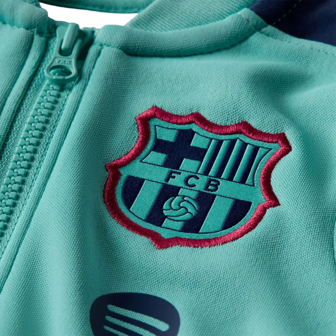 Nike FC Barcelona Strike Trainingspak Baby - Licht Turquoise/Donkerblauw - afbeelding 6 van 6
