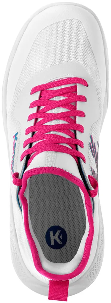 Kempa Kourtfly Junior Sportschoenen 38 - Wit/Cyaan/Paars - afbeelding 4 van 6