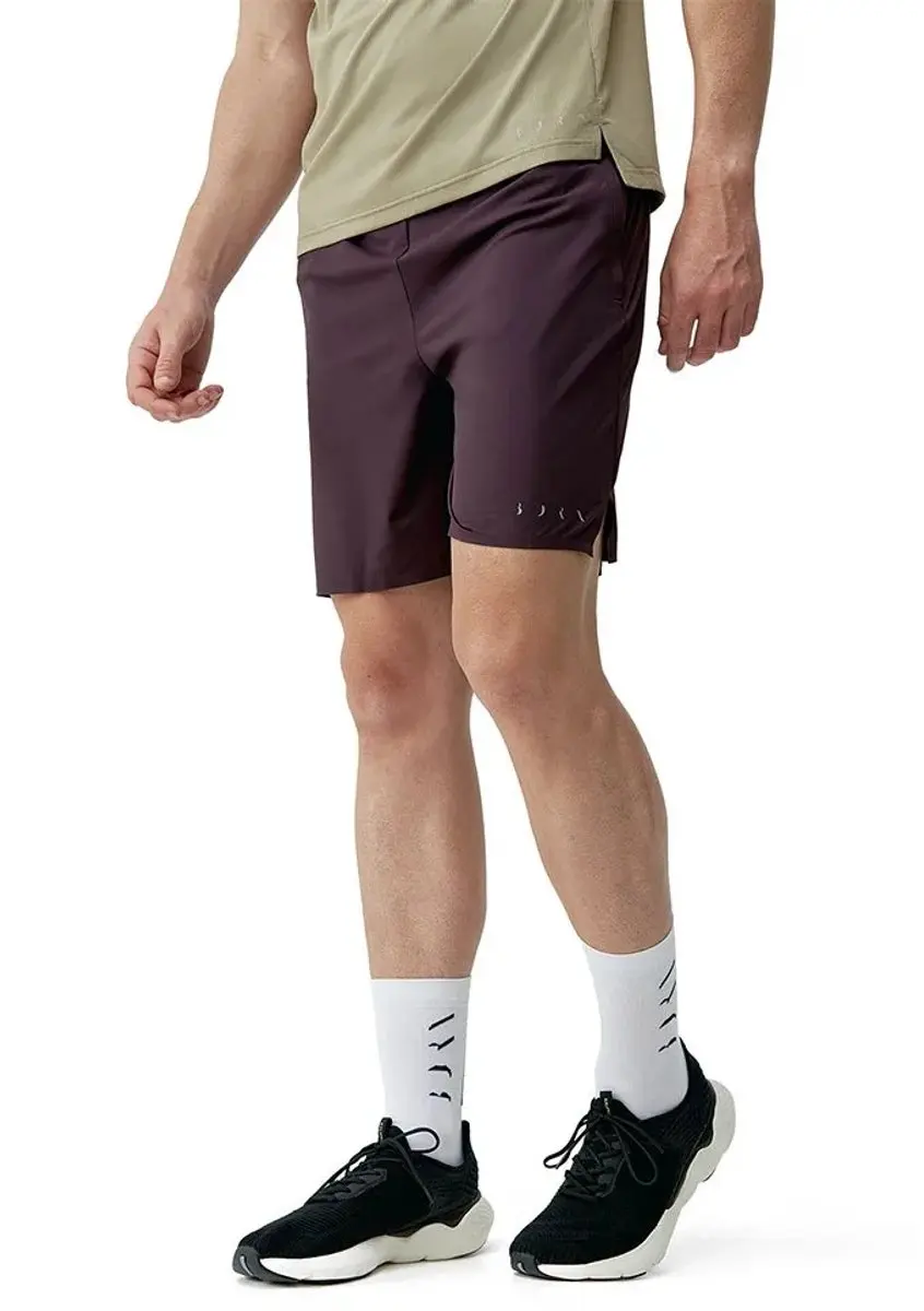 Born Living Yoga Orinoco Korte Broek - Deep Garnet XL - afbeelding 6 van 6