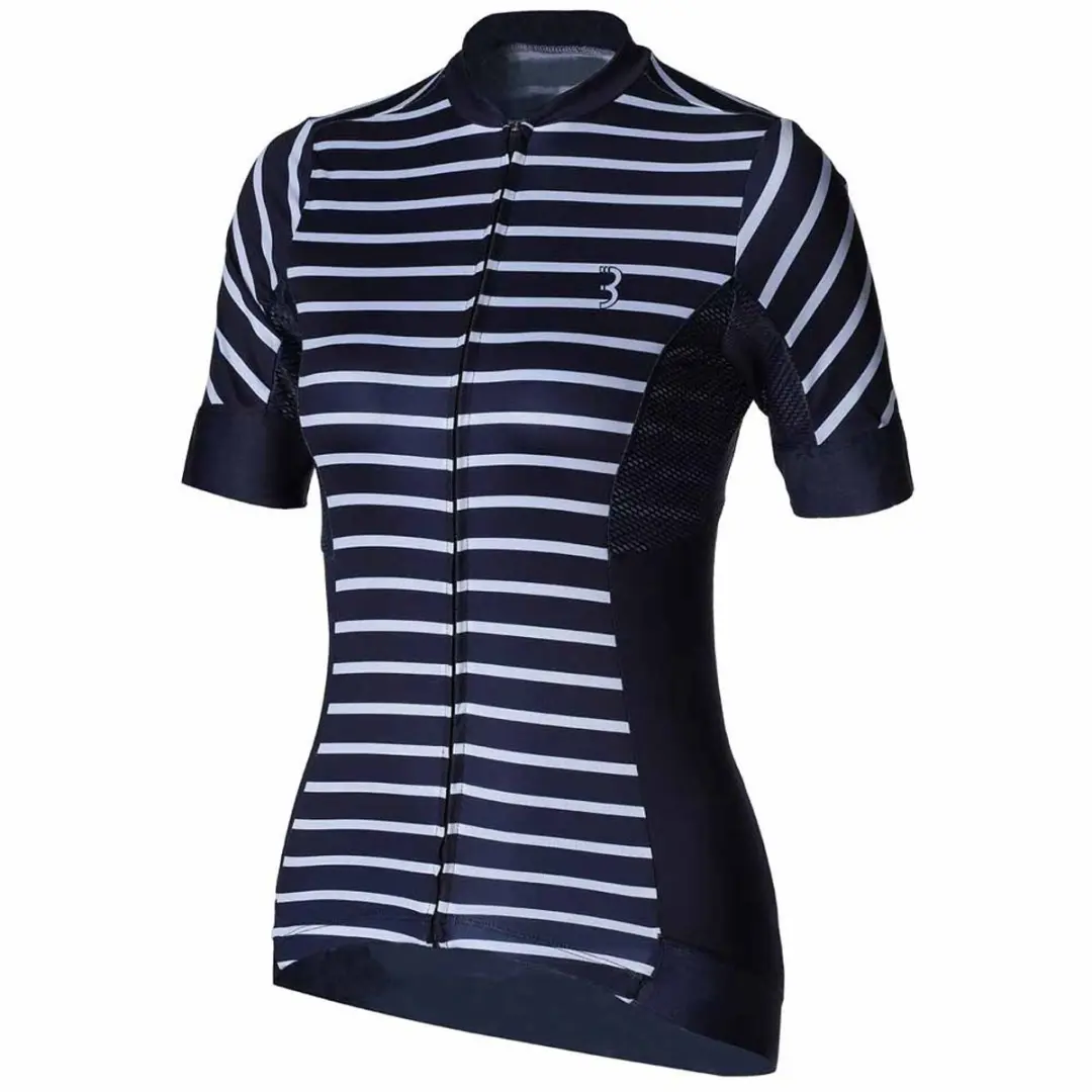 Bbb Omnium Korte Mouw Wielertrui Blauw S Vrouw