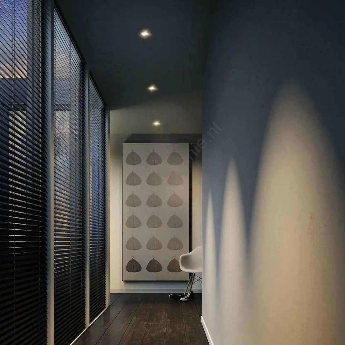 Philips Halogeen LED Inbouwspot GU10 - 3 Stuks - Ø80mm - Mat Chroom