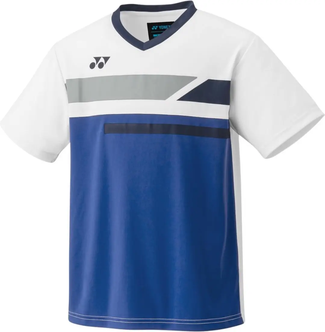 Yonex Team Korte Mouw Poloshirt Blauw 120 cm Jongen