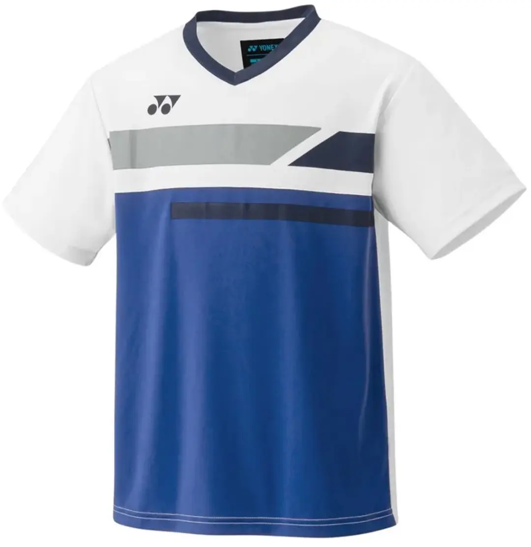 Yonex Team Korte Mouw Poloshirt - 128 cm - Blauw - afbeelding 3 van 3
