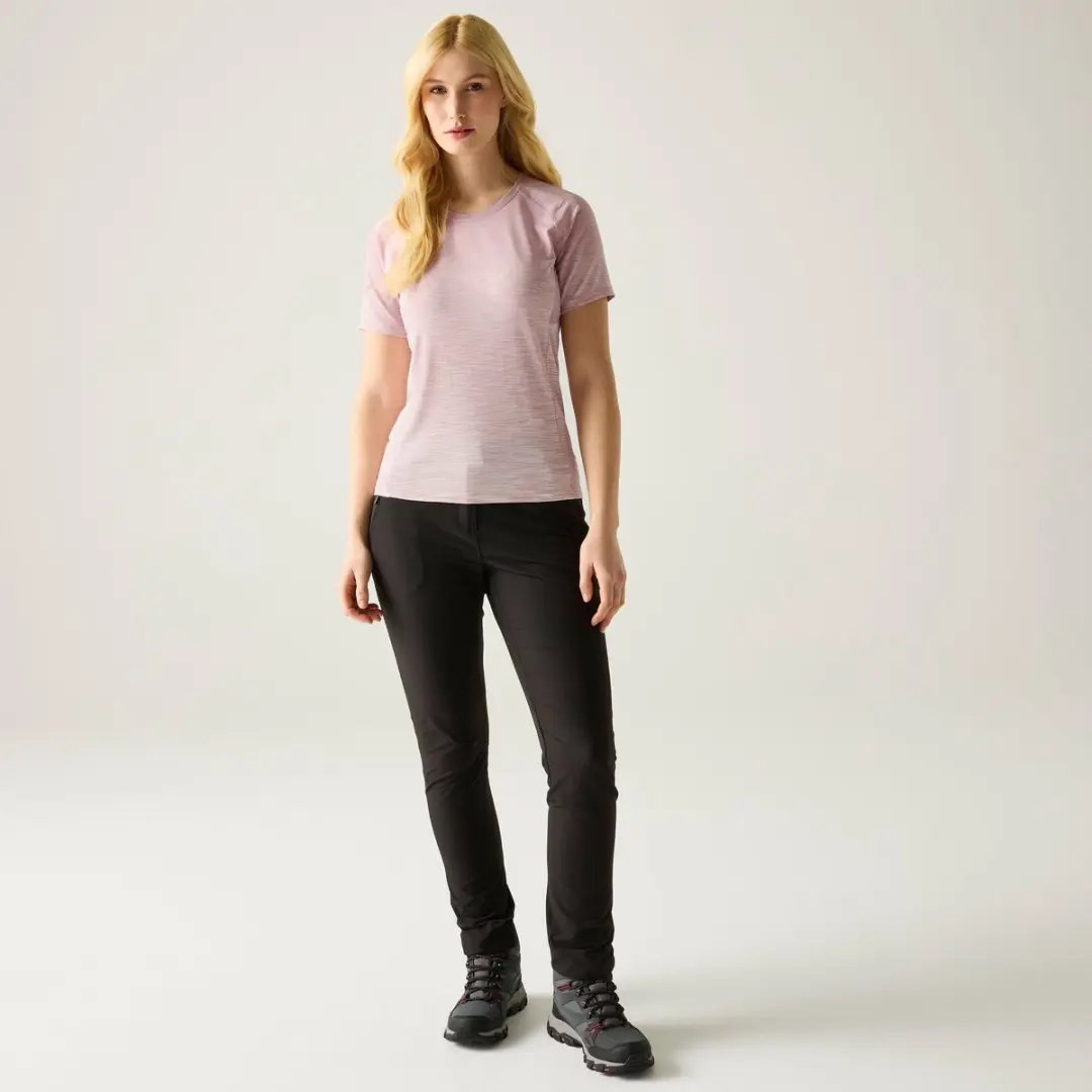 Regatta Laxley II Sportief T-shirt Dames - Roze - afbeelding 2 van 6