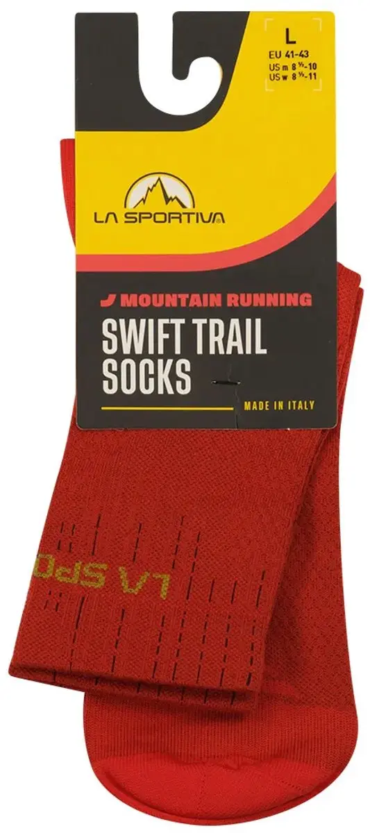 La Sportiva Swift Trail Lange Sokken Rood EU 38-40