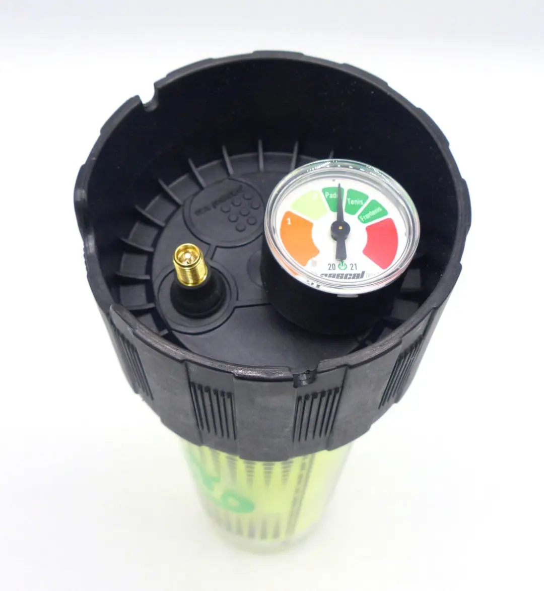 Bullpadel Pascal Box 3B Drukhouder - 3 Ballen - Zwart