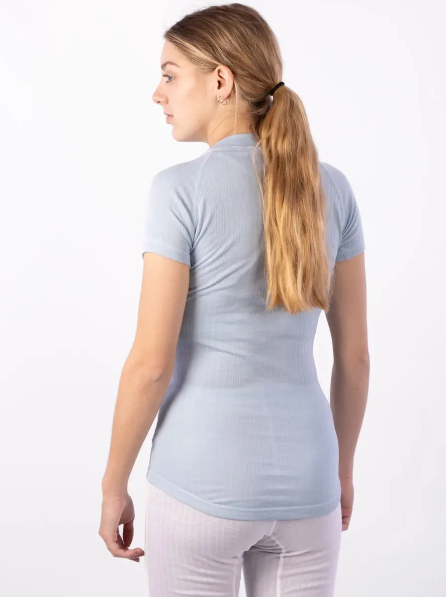 Avento Thermoshirt Korte Mouw 44 - Lichtblauw