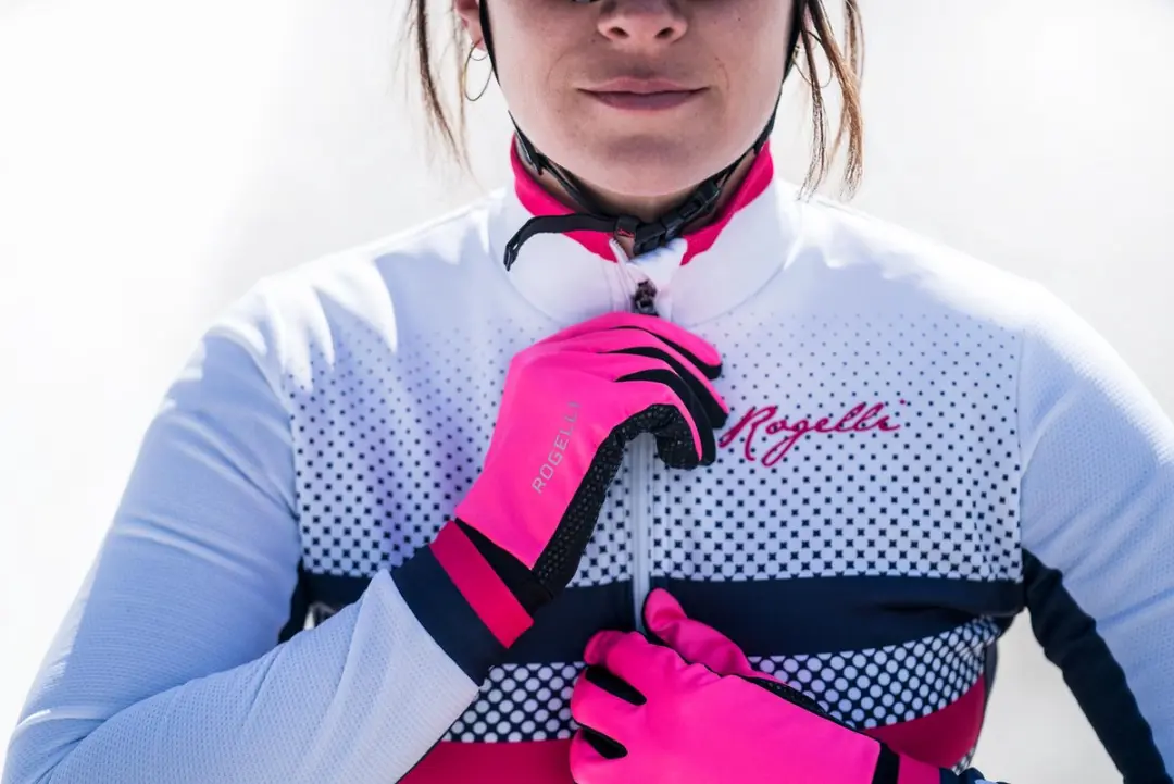Rogelli Laval Dames Fietshandschoenen Roze XL