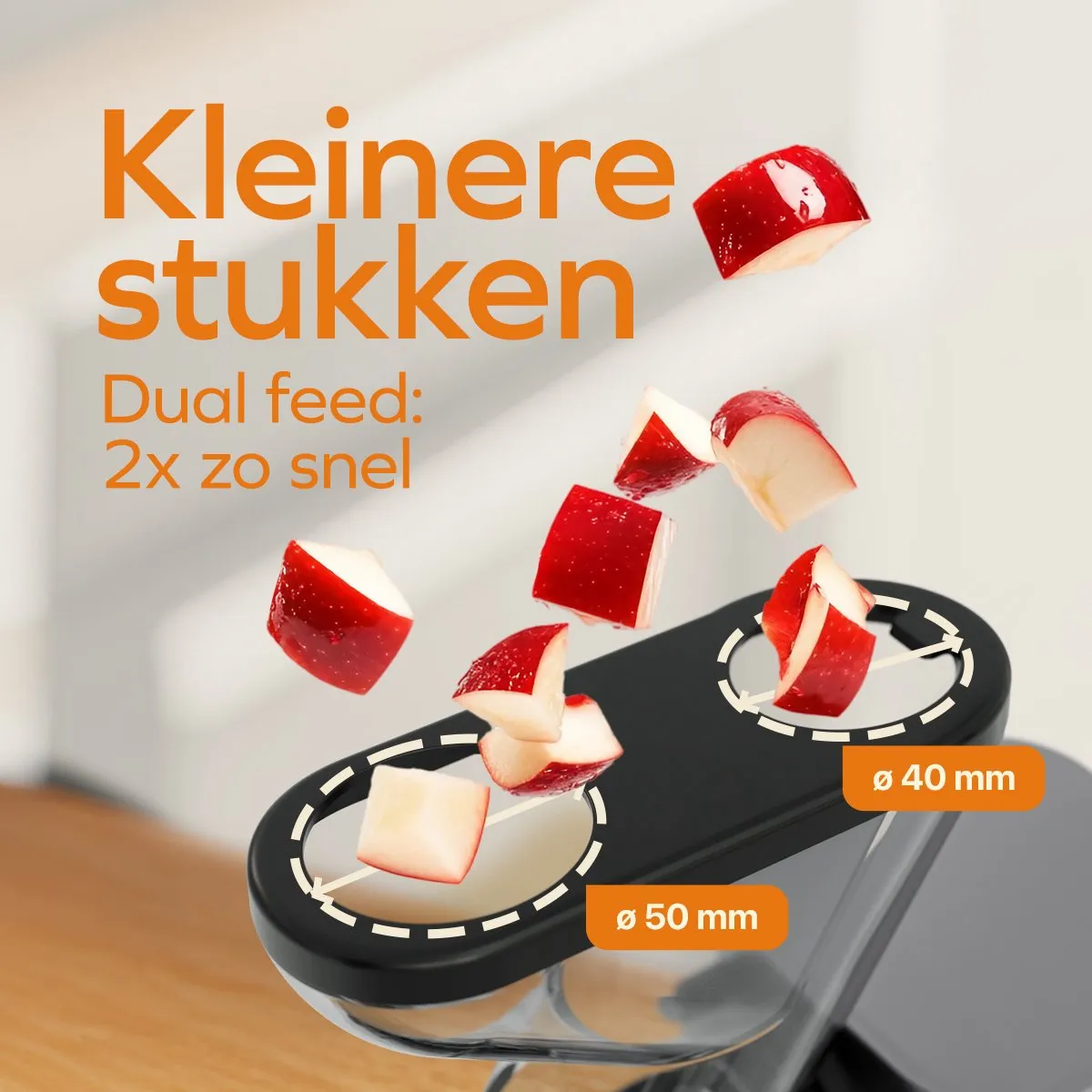 KitchenBrothers KB1004137 Slowjuicer - Grijs