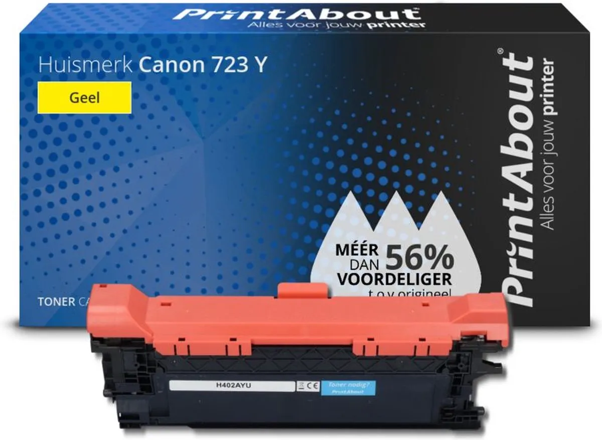 PrintAbout 723 Y-PA Toner Geel - 9.000 pagina's