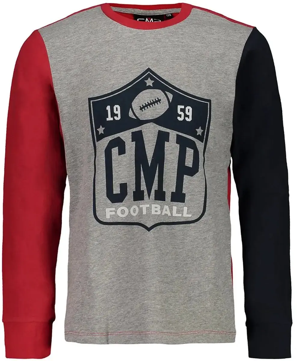 Cmp 39d4754m T-shirt Met Lange Mouwen Grijs 8 Years Jongen