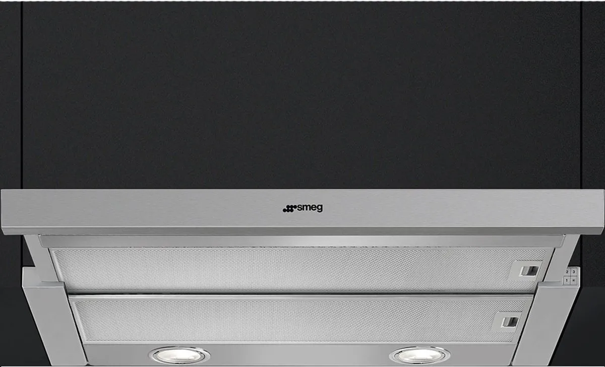 Smeg KSET666XE Afzuigkap 60cm - RVS - afbeelding 6 van 6