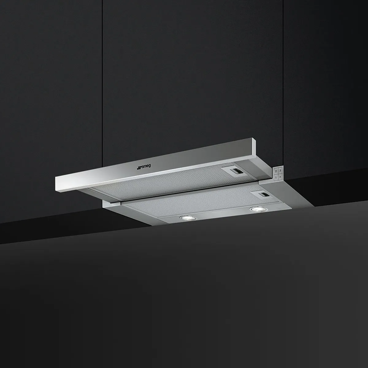 Smeg KSET666XE Afzuigkap 60cm - RVS
