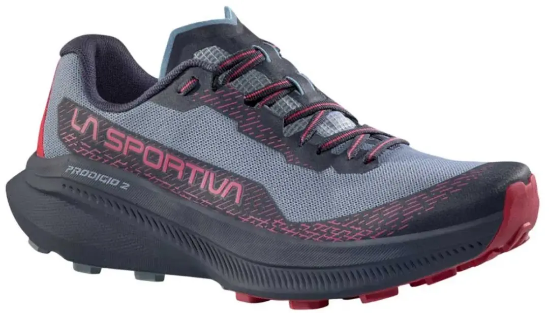 La Sportiva Prodigio 2 Trailschoenen Dames - 40 - Grijs/Blauw
