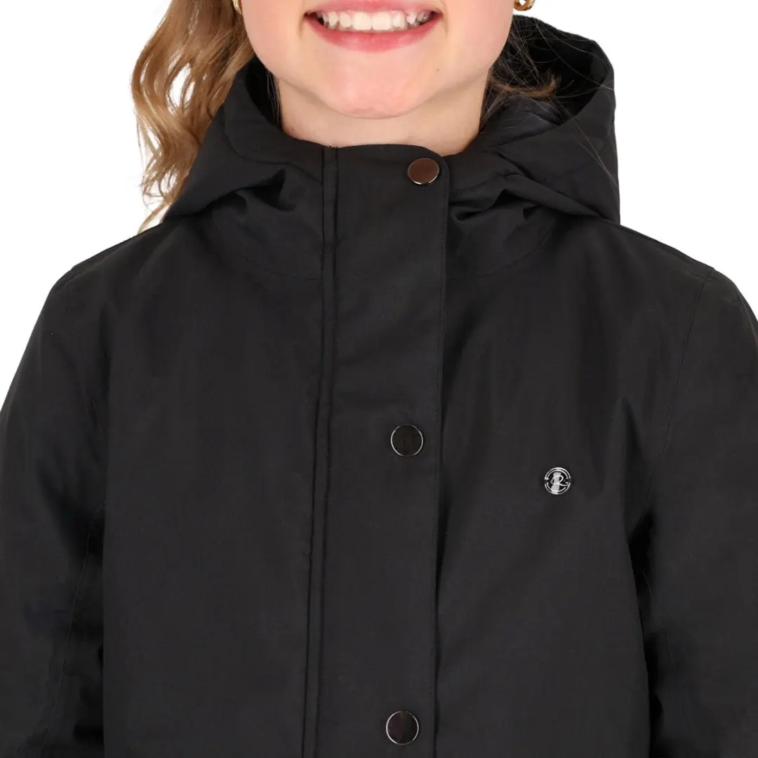 QHP Linde Kids Jas - 152 Zwart