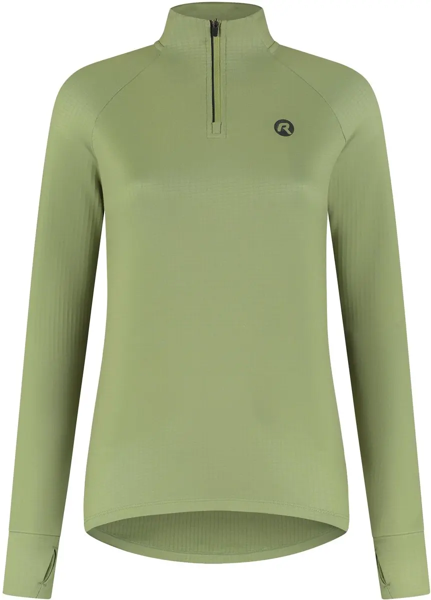 Rogelli Essential Dames Hardloopshirt Lange Mouw RR2010002 - L - Groen - afbeelding 2 van 6