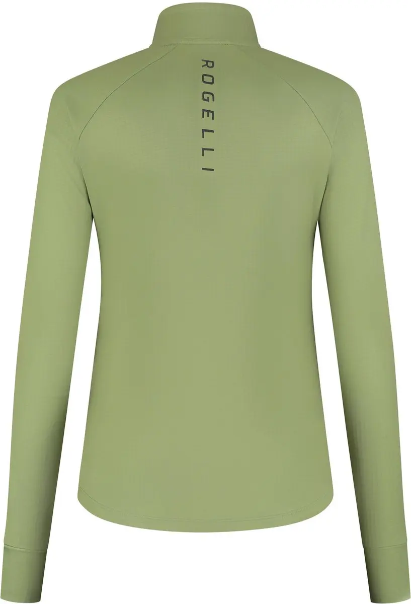 Rogelli Essential Dames Hardloopshirt Lange Mouw RR2010002 - L - Groen - afbeelding 5 van 6