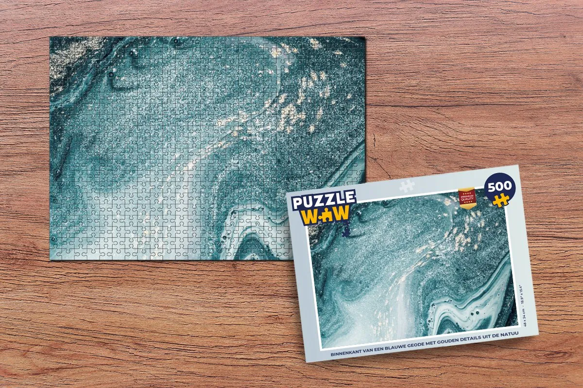 PuzzleWow Marmerlook Legpuzzel 500 Stuks - MPN 7450154043898