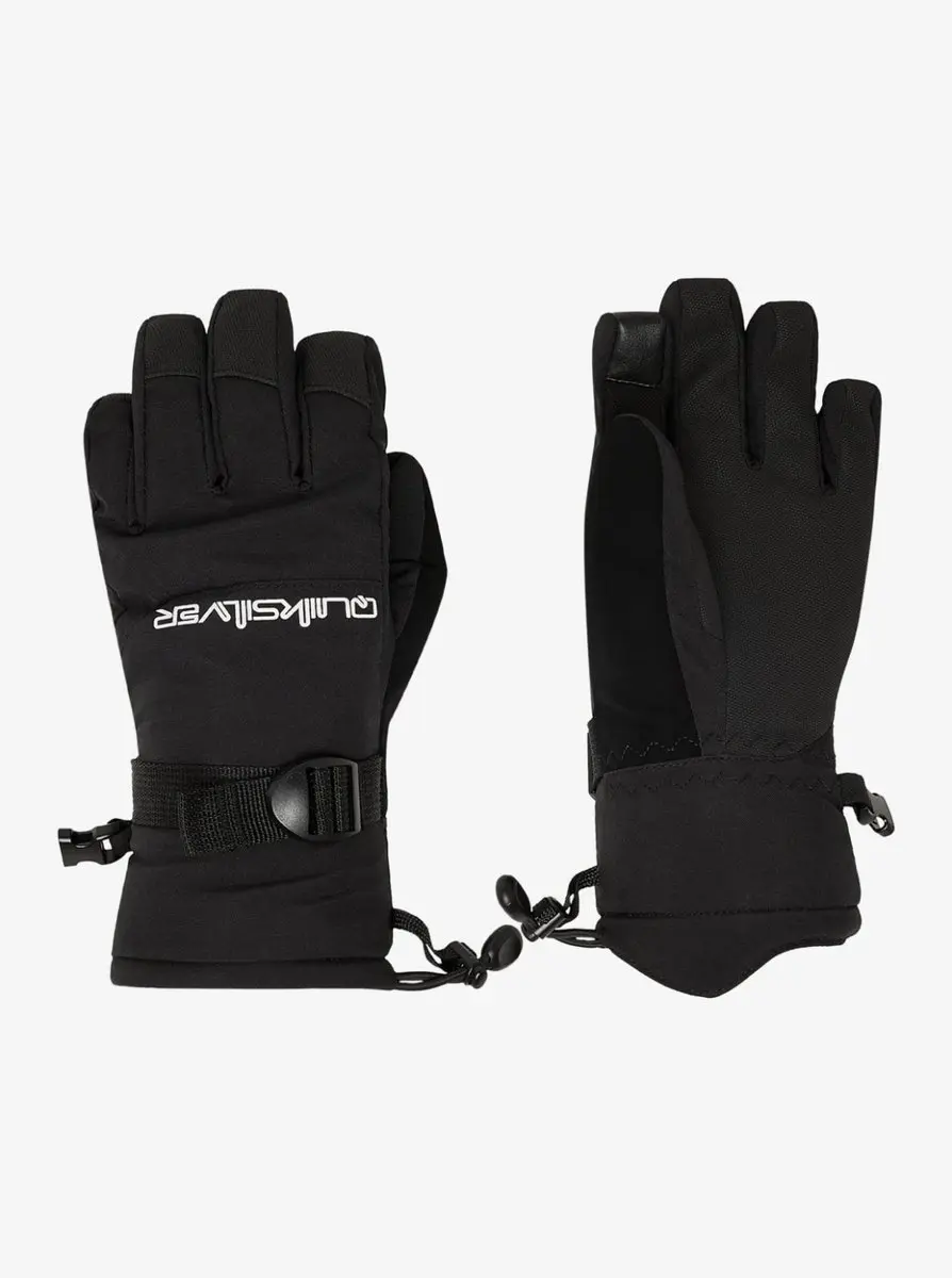 Quiksilver Eqbhn03039 Mission Handschoenen Zwart M Jongens
